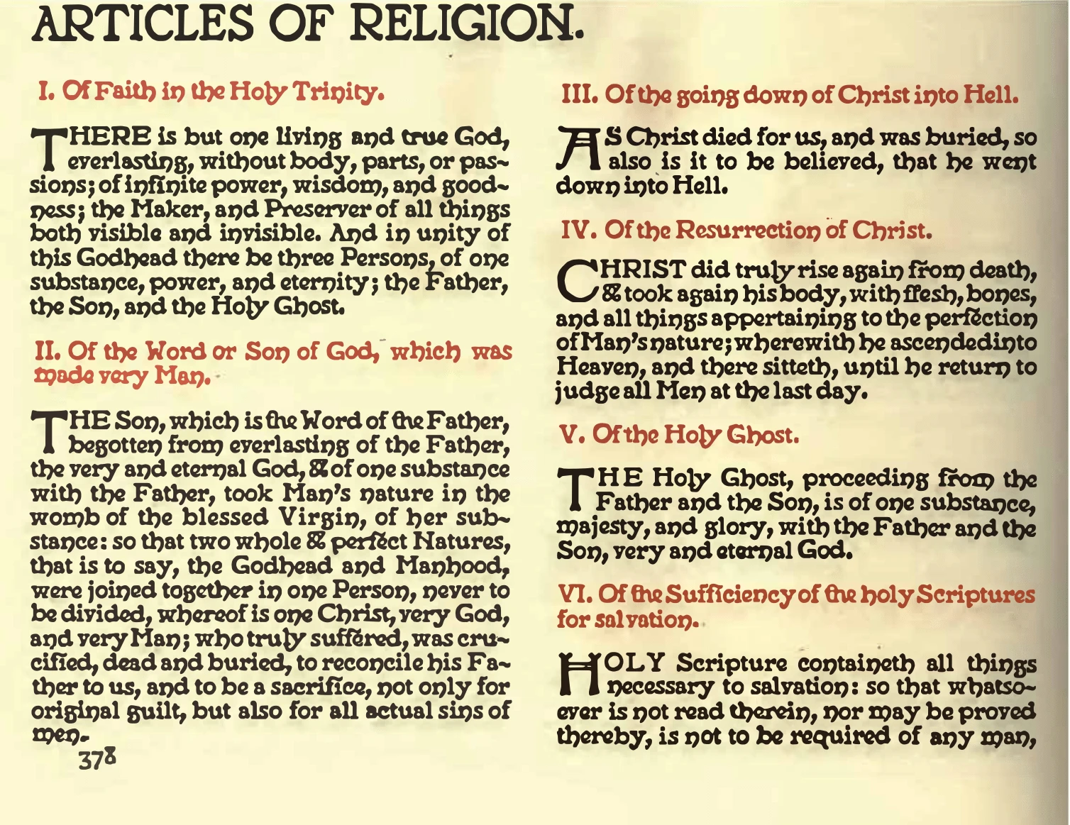 Anglican Articles of Religion (1571)