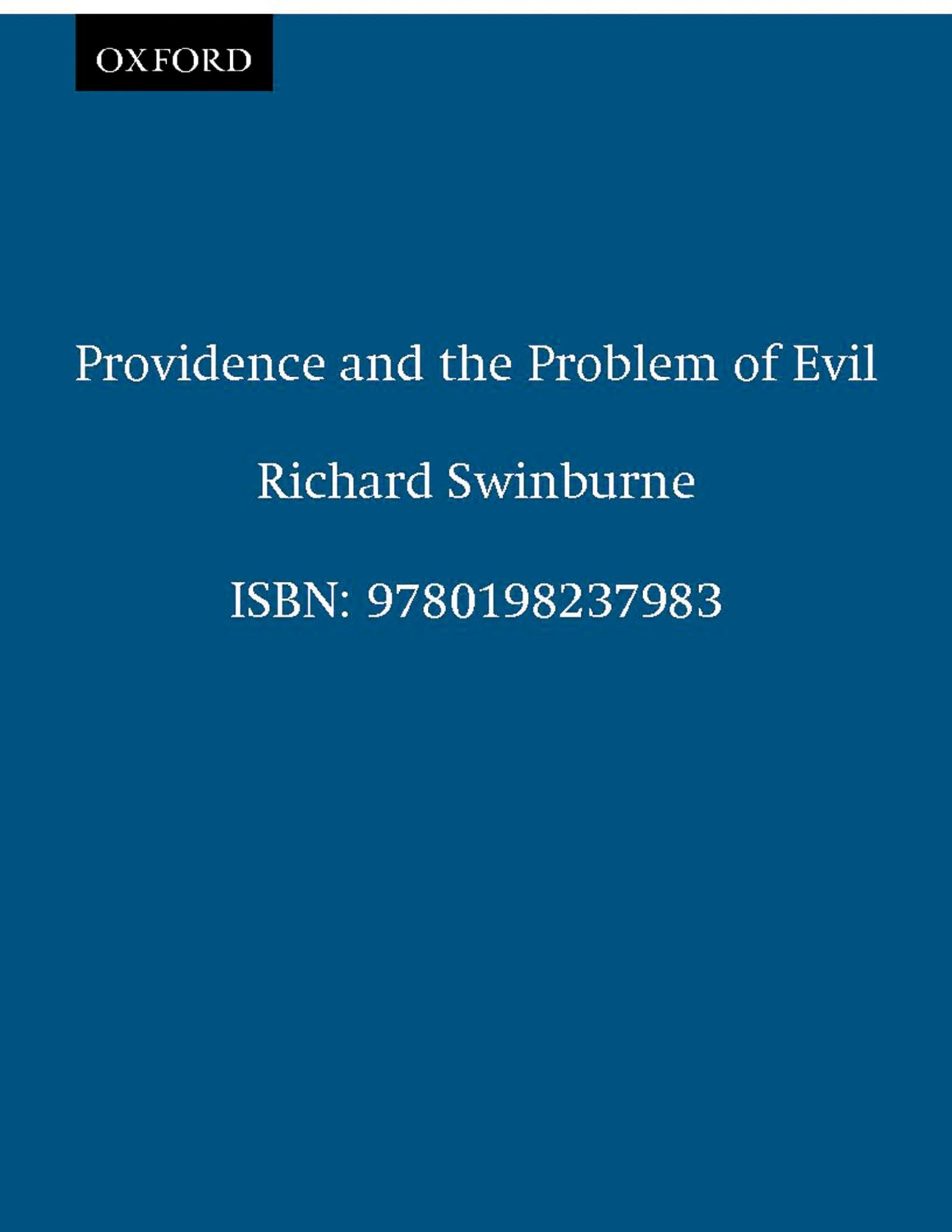 Providence and the Problem of Evil