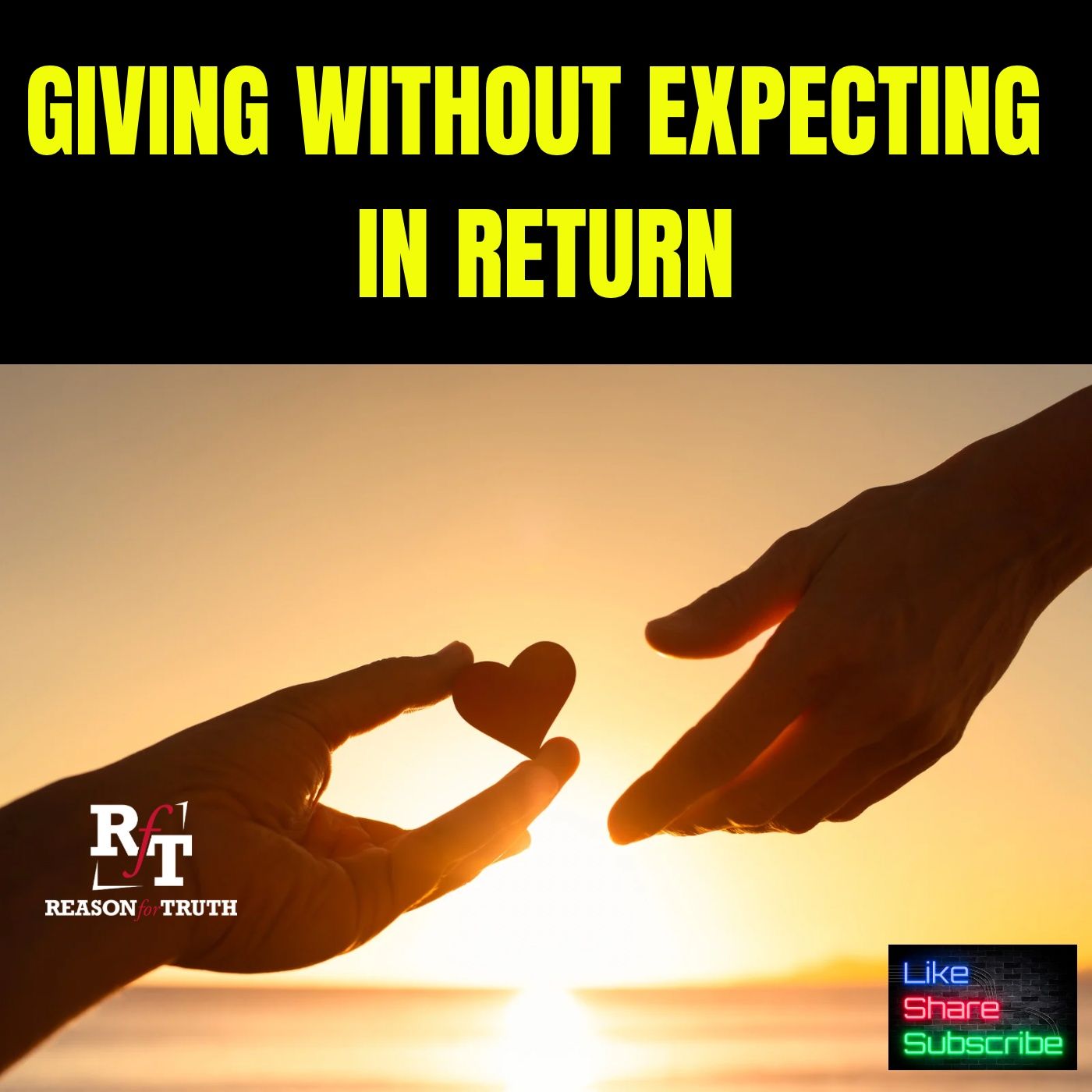 Give Without Expecting In Return? - 11:4:24, 7.50 PM